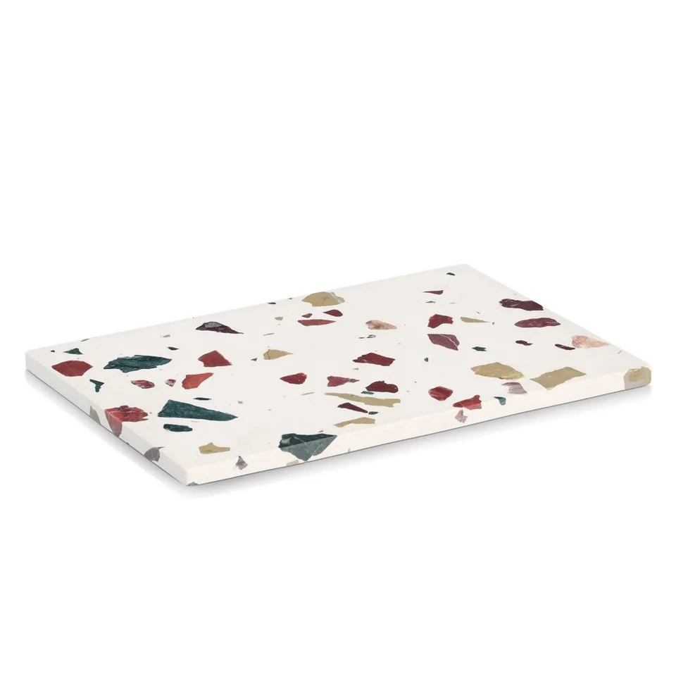 zeller-present-k-che-servierplatte-terrazzo-modern-unikat image 1