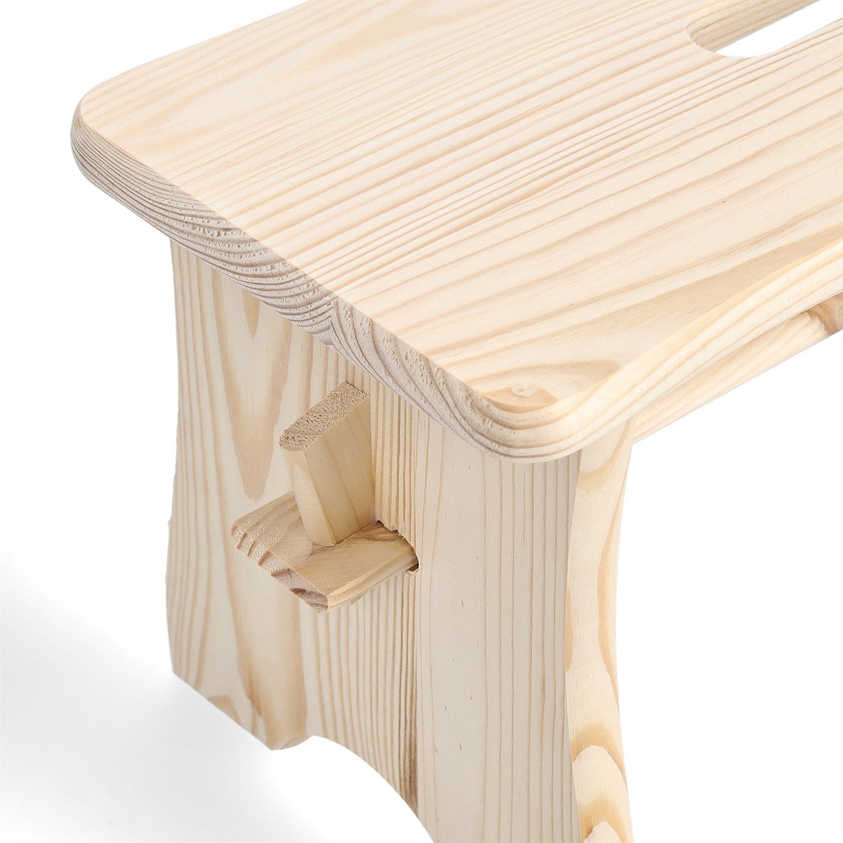 zeller-present-home-living-fu-bank-kiefer-holz-hocker-kiefernholz image 2