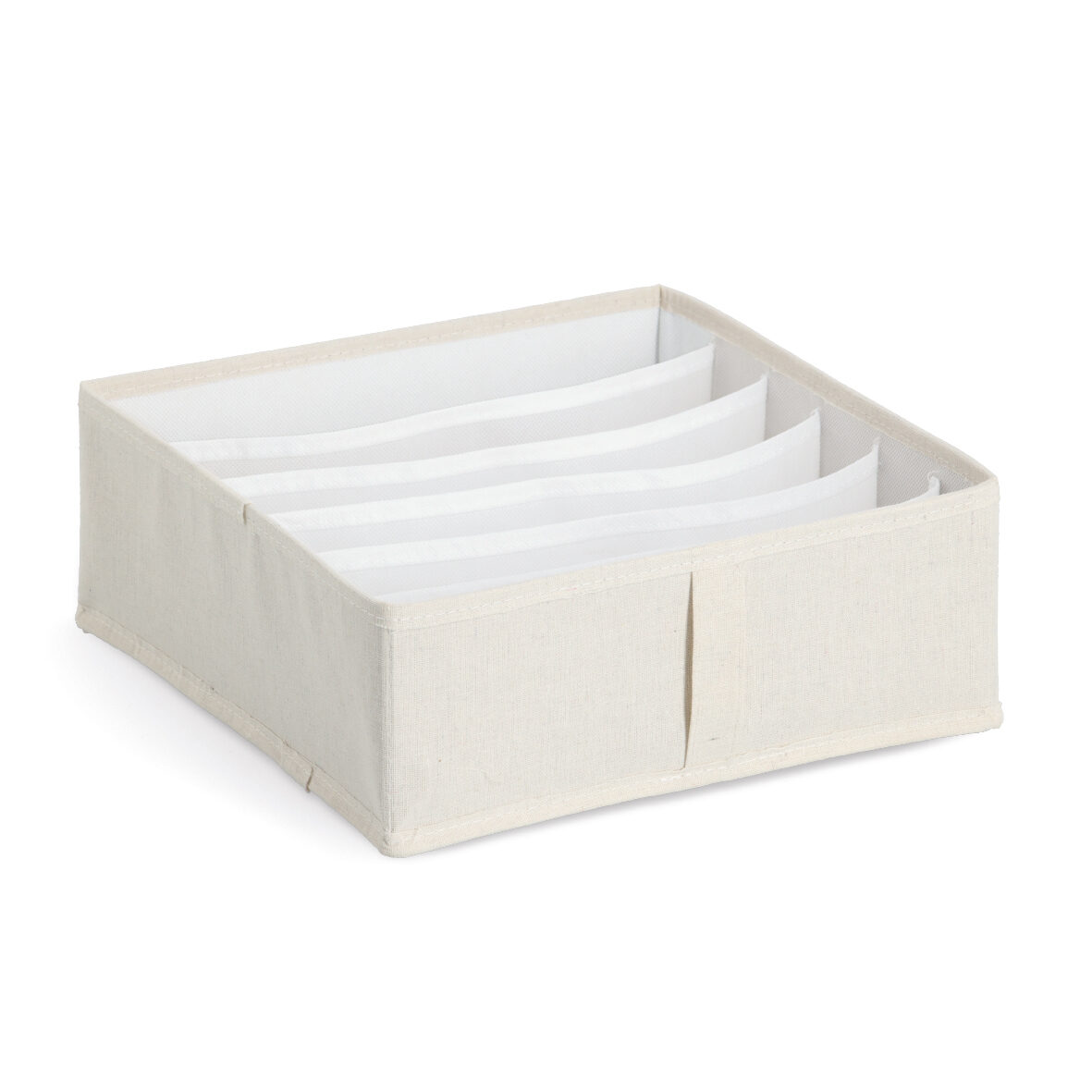 zeller-present-home-living-aufbewahrungsbox-6-f-cher-polyester image 1