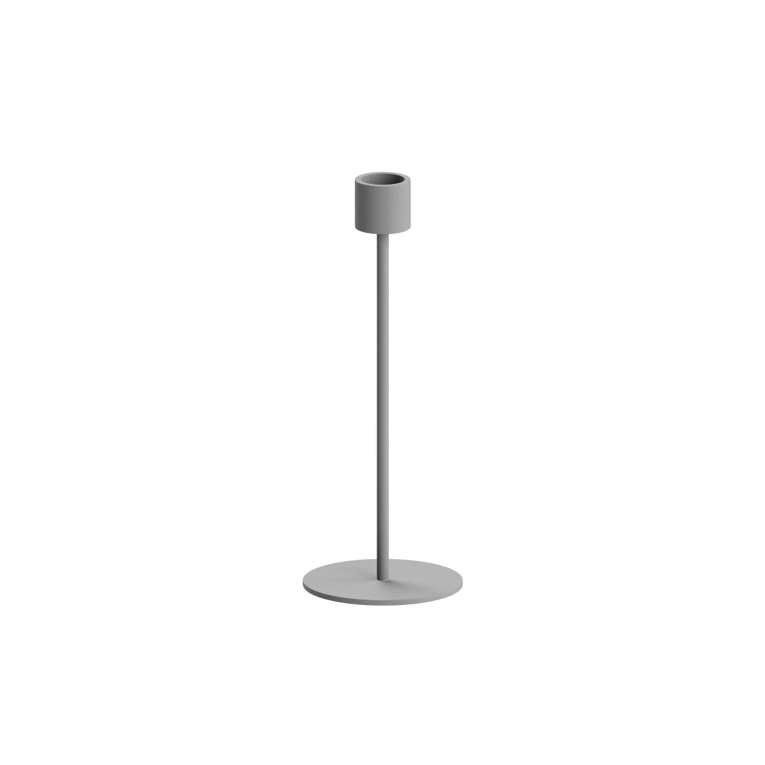 cooee-design-kerzenhalter-edelstahl-21-cm-grau-matt image 1