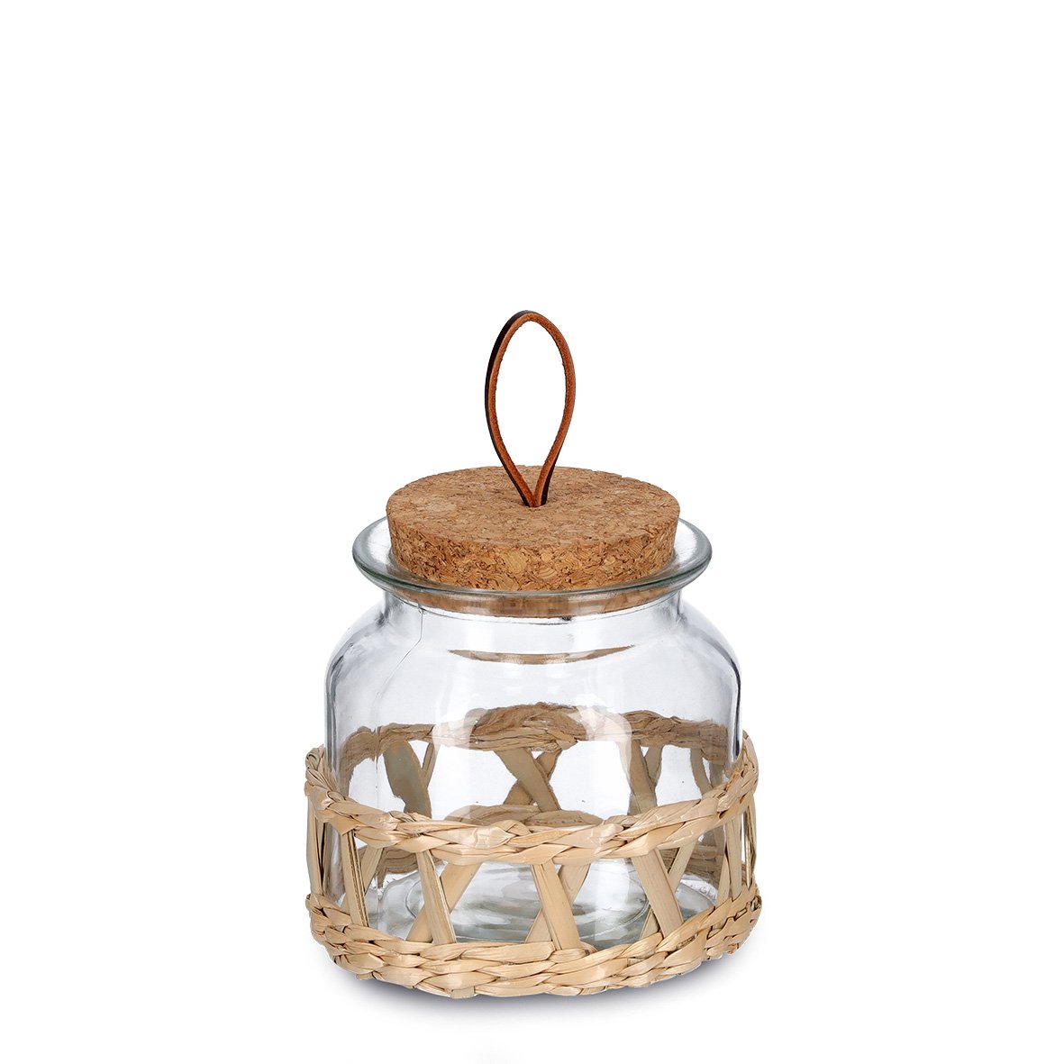 zeller-present-k-che-vorratsglas-boho-kork-610-ml image 1