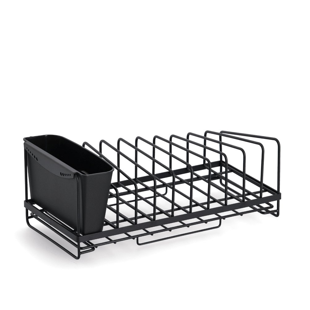 zeller-present-k-che-geschirrabtropfst-nder-schwarz-metall image 3