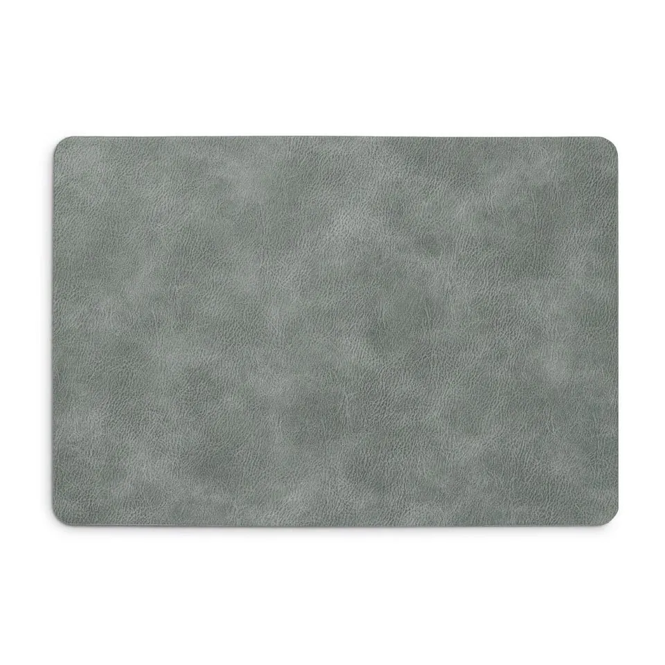 zeller-present-table-platzset-kunstleder-grau-abwischbar image 1