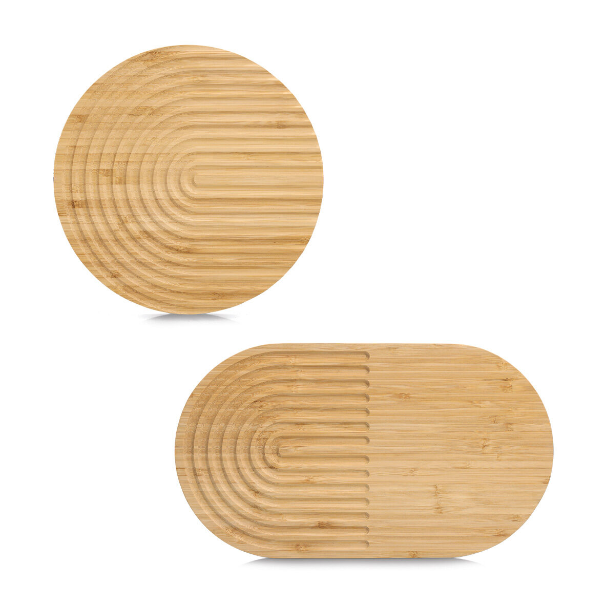 zeller-k-che-topfuntersetzer-bambus-oval-mit-rillen image 2