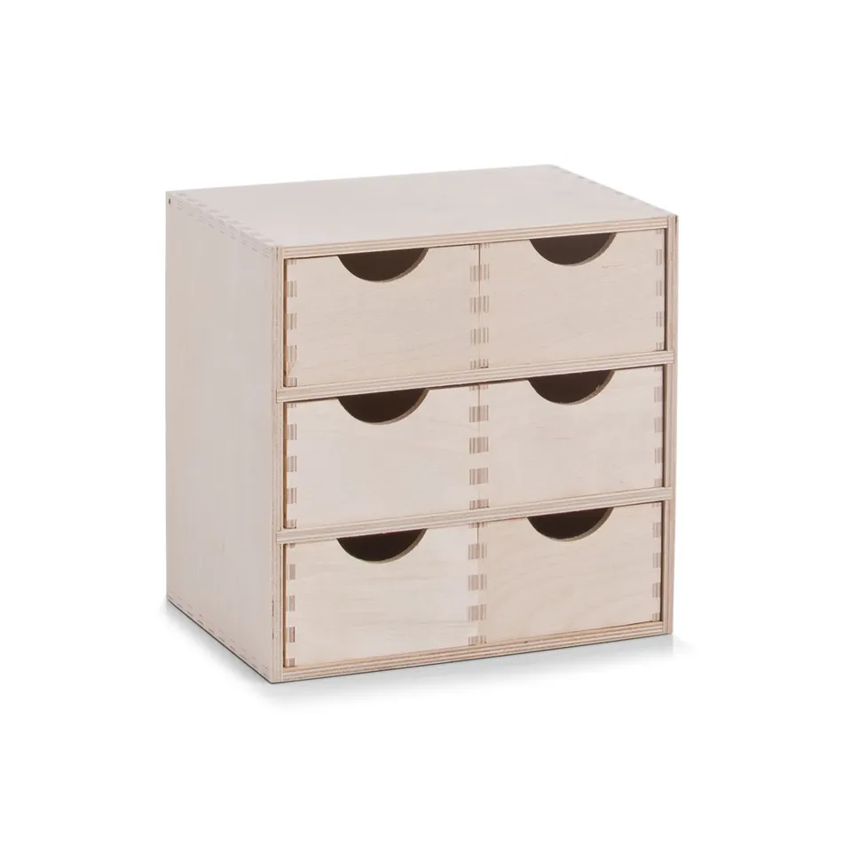 zeller-present-home-living-schubladenelement-6er-birke-natur image 1