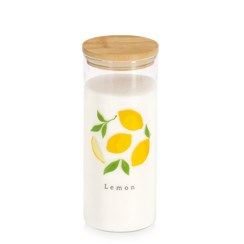 zeller-present-k-che-vorratsglas-lemon-1150-ml-bambusdeckel image 4
