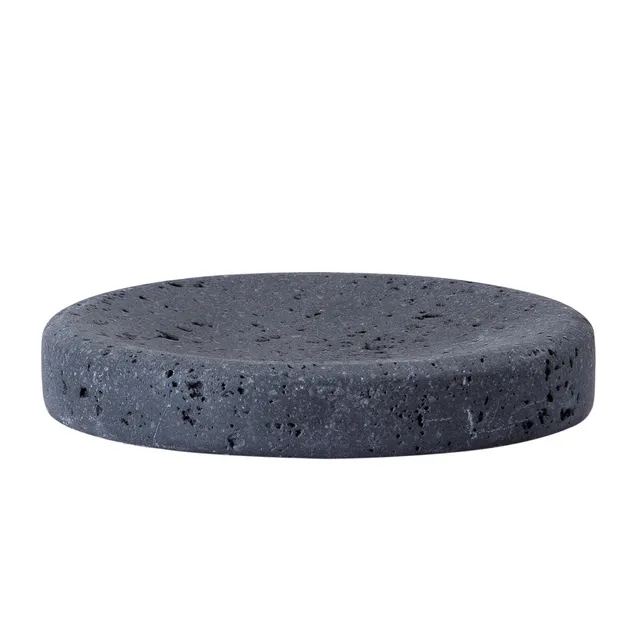 andrea-house-seifenschale-polyresin-steinoptik-grau image 1