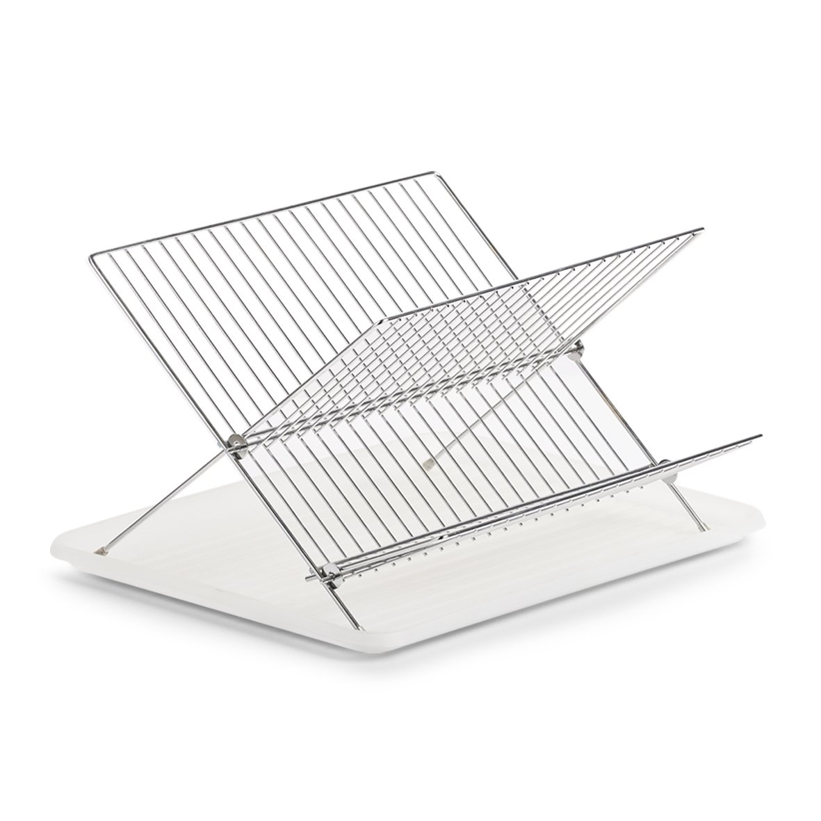 zeller-present-k-che-geschirrabtropfst-nder-metall-wei image 1