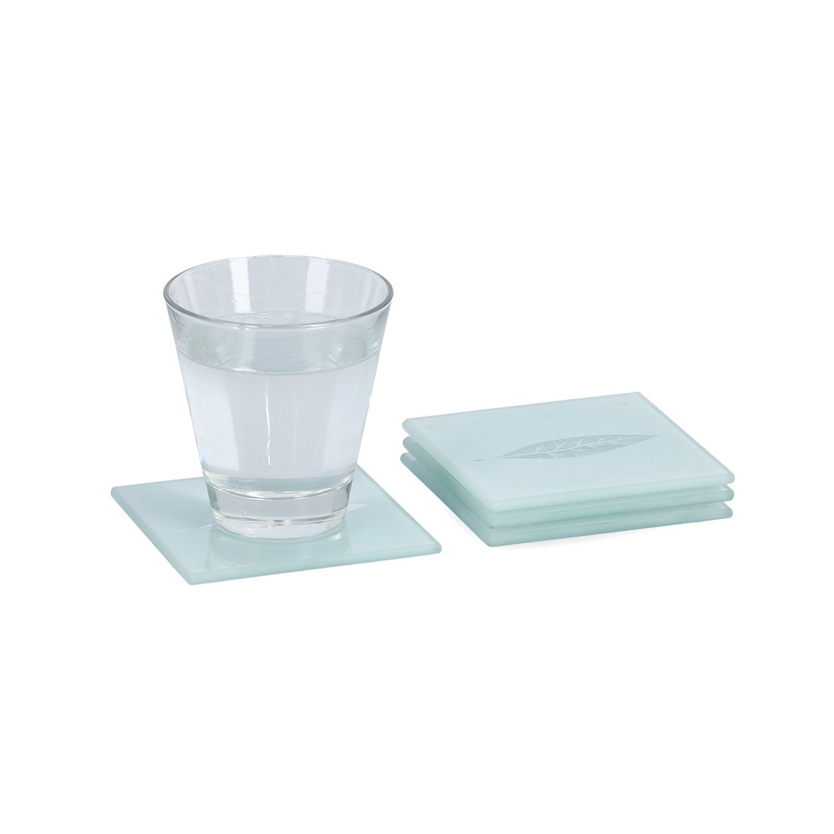 zeller-present-glasuntersetzer-set-4-tlg-glas image 2