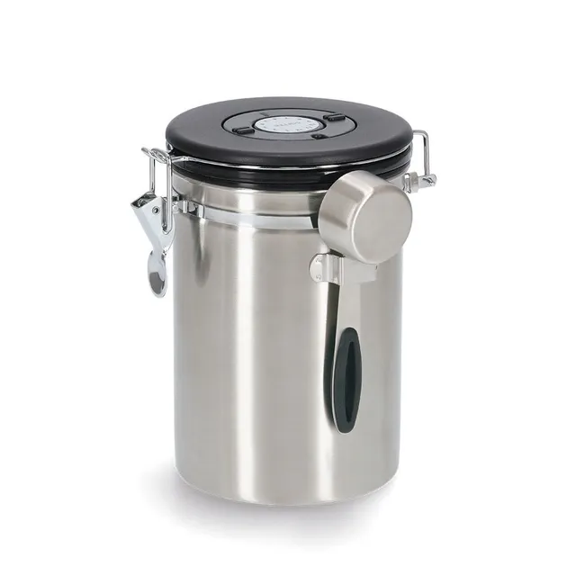 zeller-present-k-che-kaffeedose-1700-ml-mit-l-ffel-edelstahl image 1