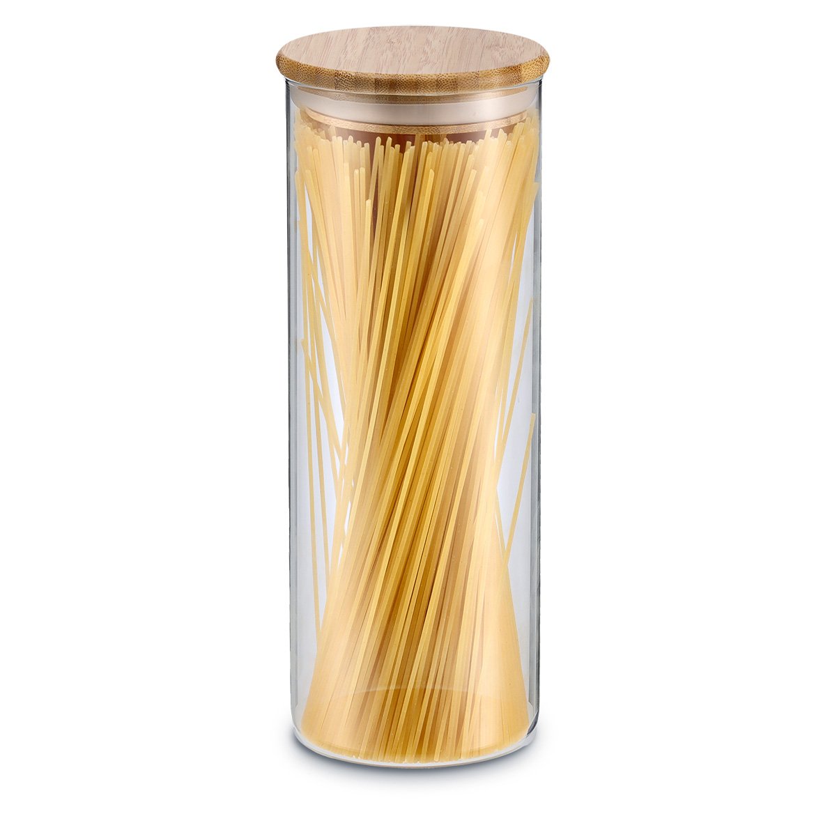 zeller-present-k-che-vorratsglas-1600-ml-mit-bambusdeckel image 3