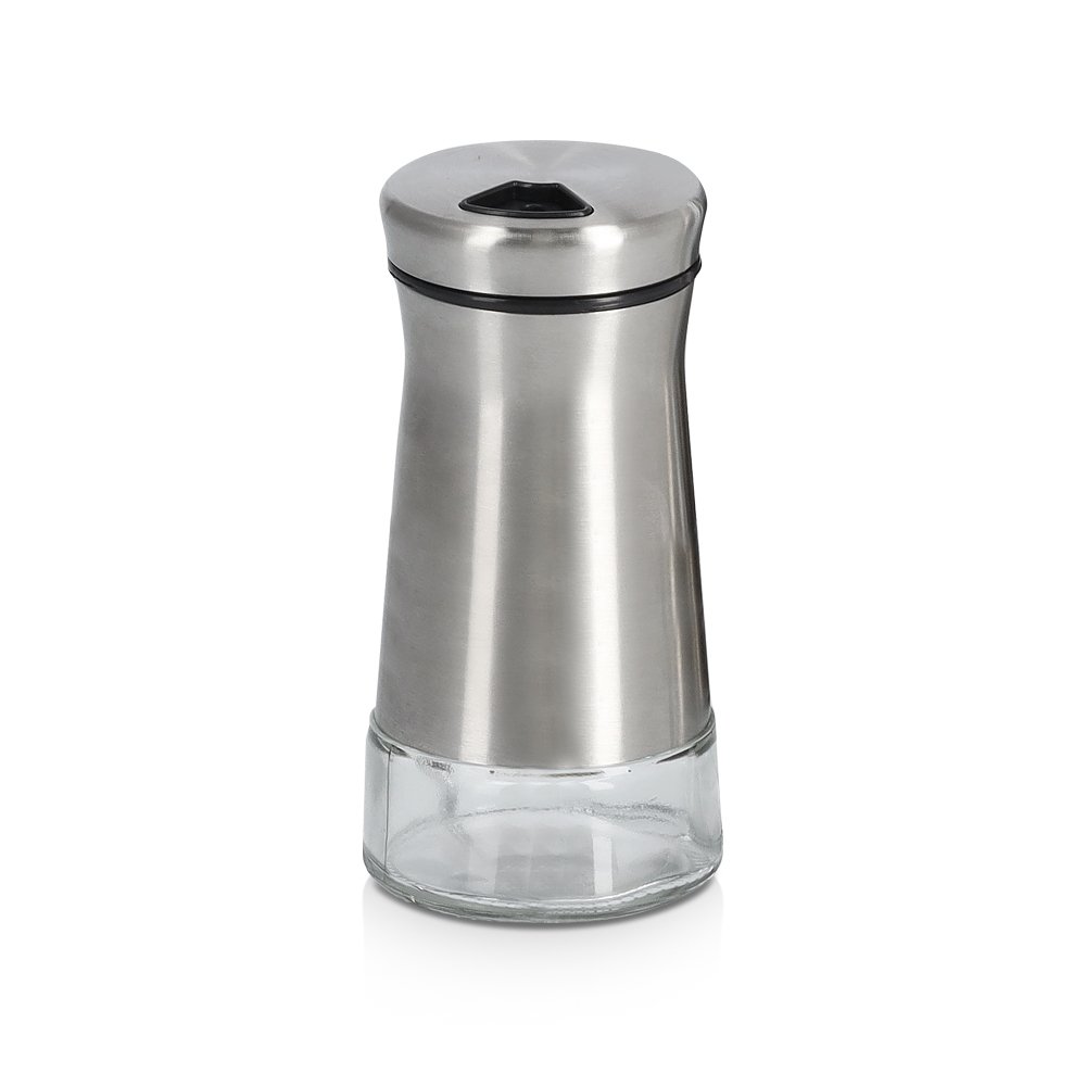 zeller-present-gew-rzstreuer-glas-edelstahl-3-lochgr-en image 1