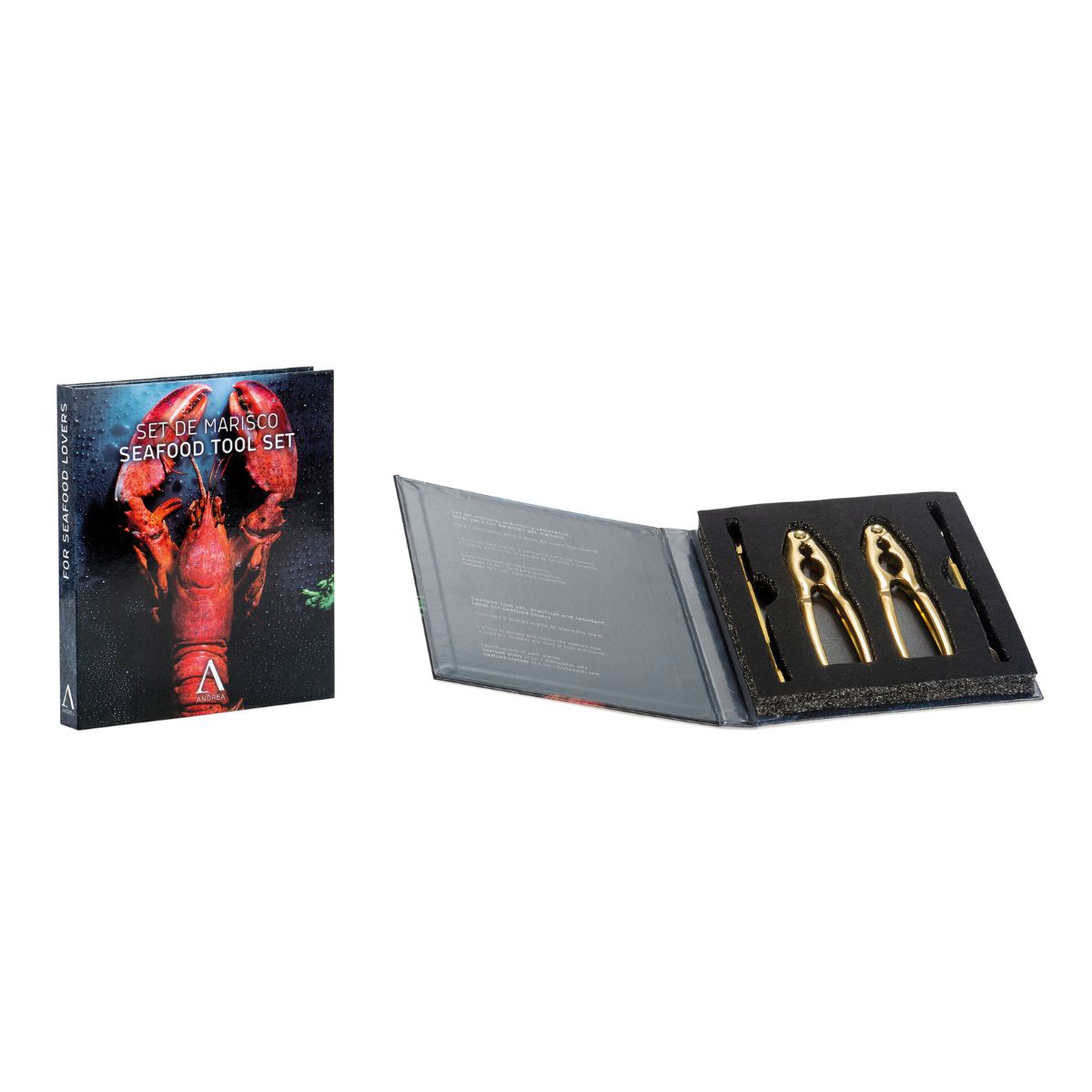 andrea-house-meeresfr-chte-set-edelstahl-gold image 2