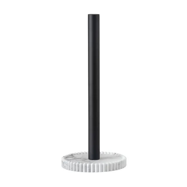 andrea-house-k-chenrollenhalter-stehend-schwarz-weiss-metall image 1