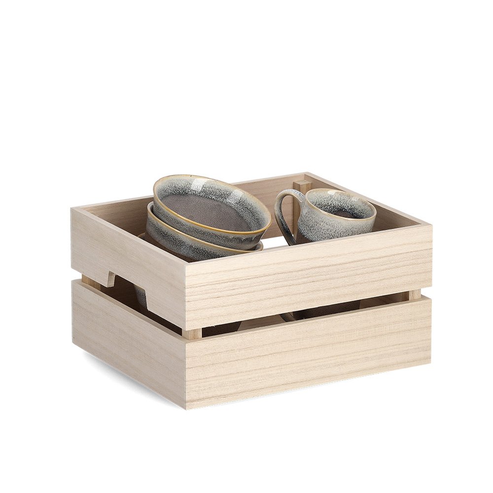 zeller-present-home-allzweckkiste-holz-mit-griffen image 2