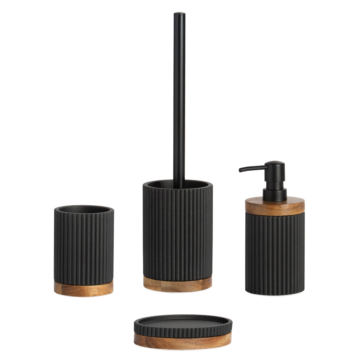 andrea-house-ba-o-seifenspender-schwarz-holz-resin image 3