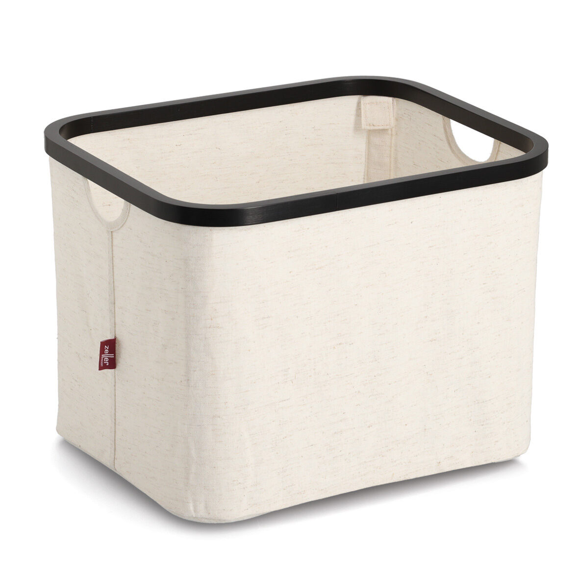 zeller-present-home-aufbewahrungskorb-polyester-creme image 1