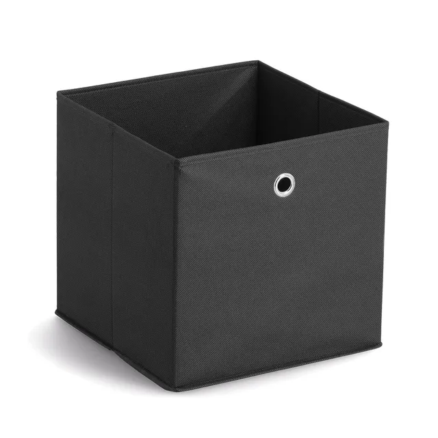 zeller-present-home-living-aufbewahrungsbox-vlies-schwarz image 1