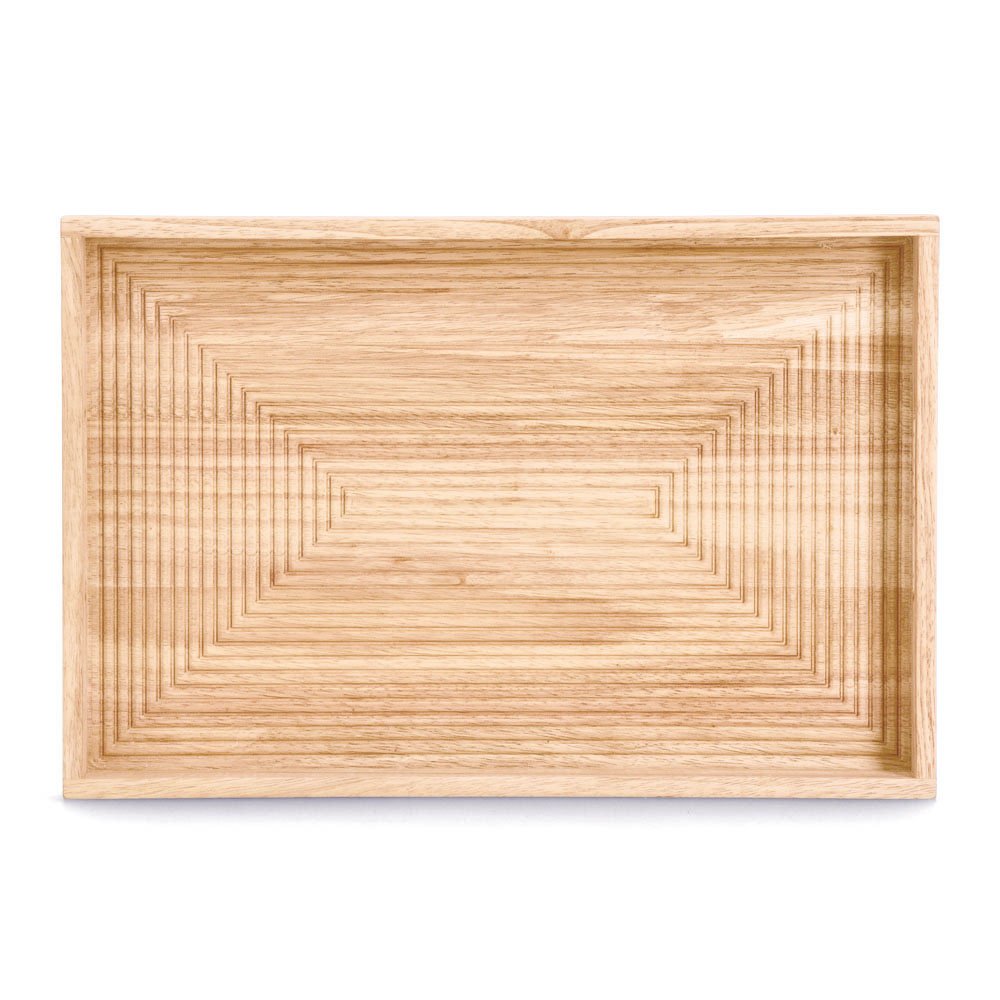 zeller-present-table-serviertablett-stripes-gummibaum-45-7-cm image 3