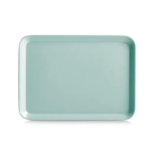 zeller-present-table-melamintablett-aqua-serviertablett image 1