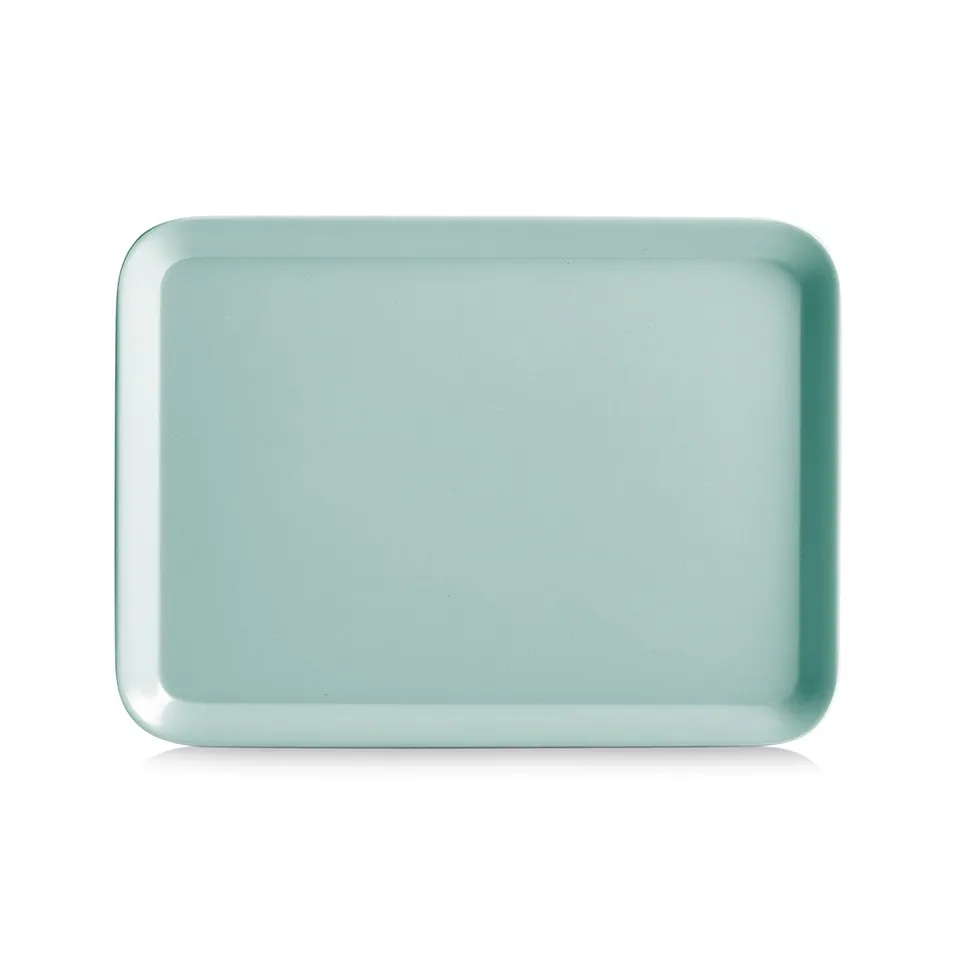 zeller-present-table-melamintablett-aqua-serviertablett image 1