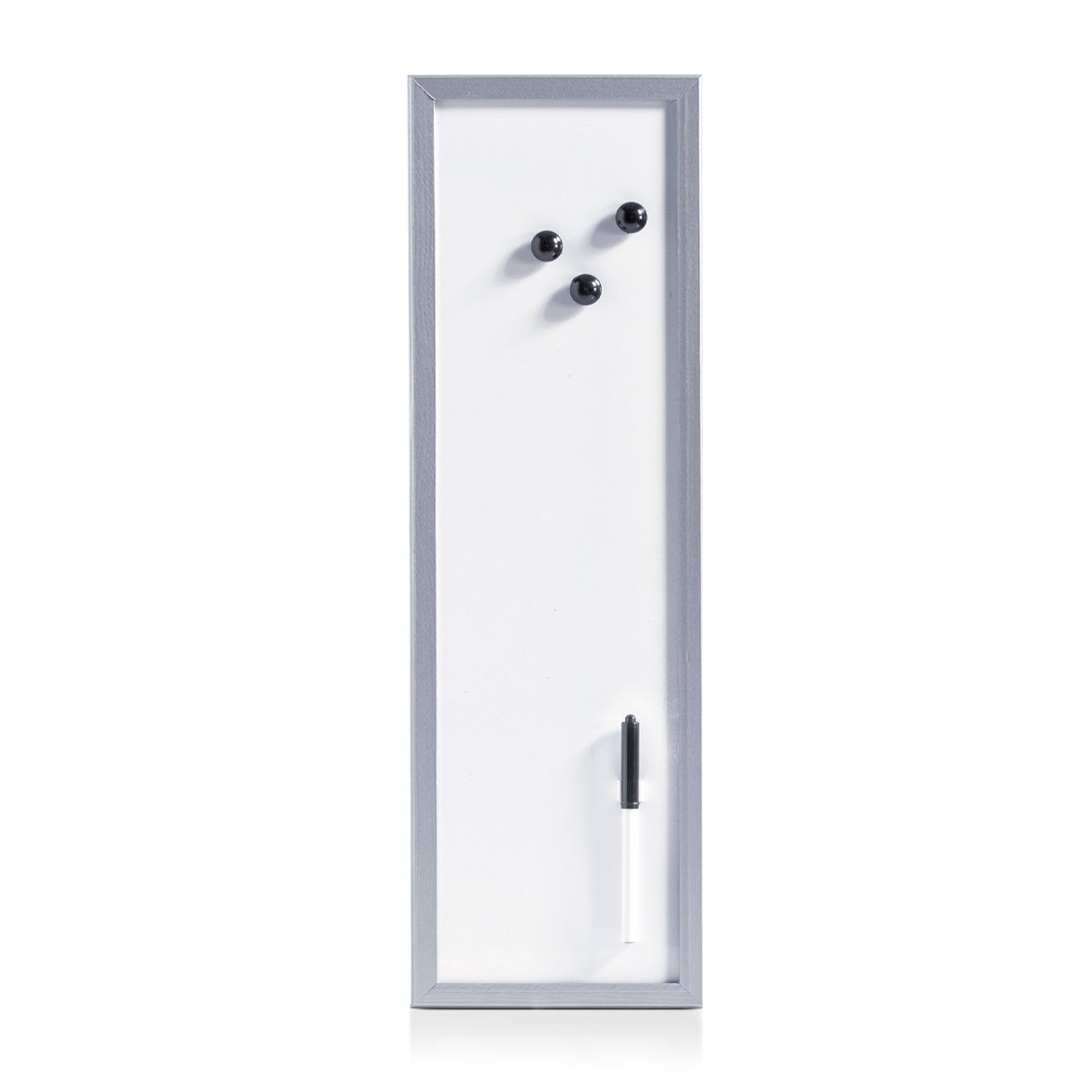 zeller-present-office-magnet-schreibtafel-metall-alugrau image 1