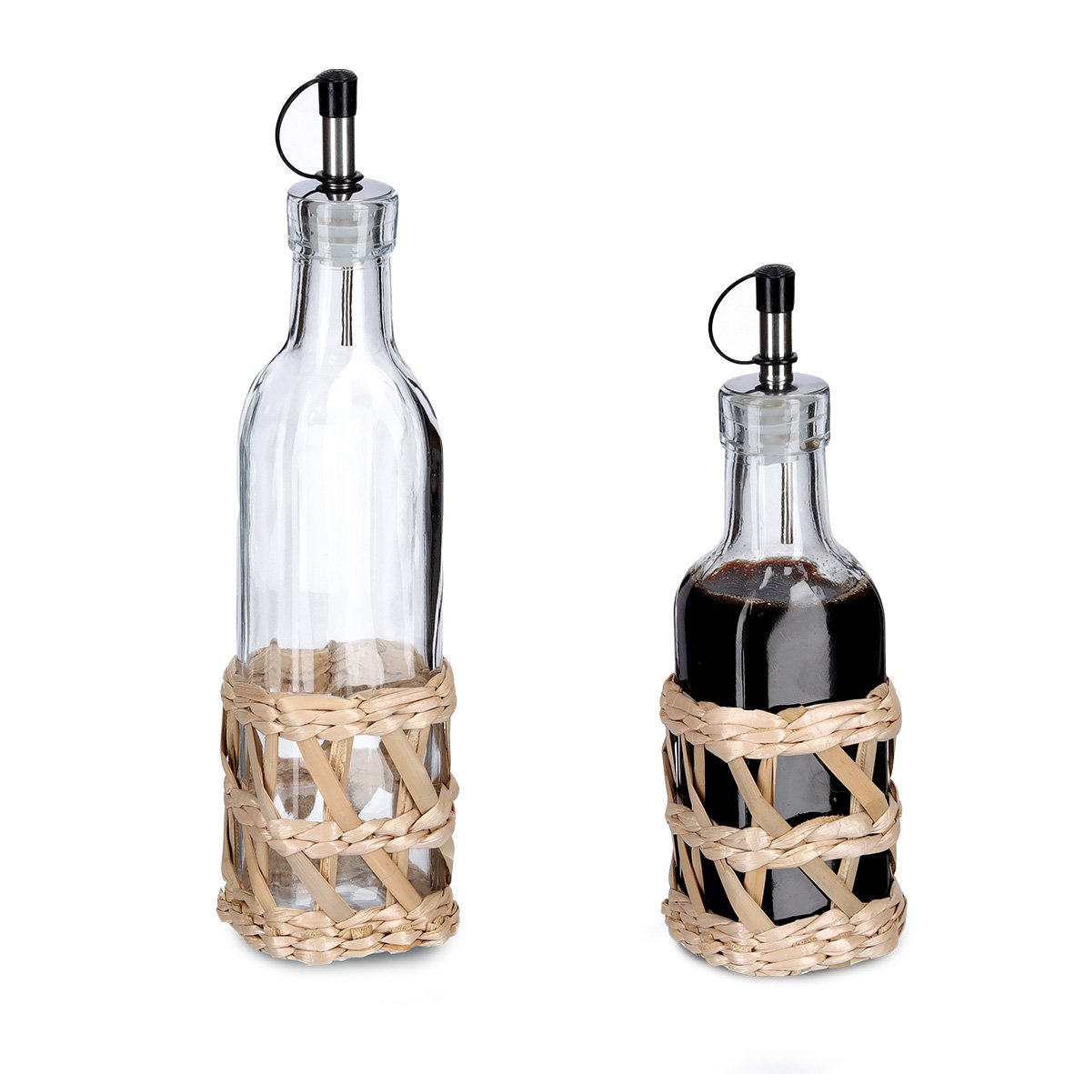 zeller-present-k-che-boho-essig-lflasche-280-ml-glas-mit-ausgie-er image 5