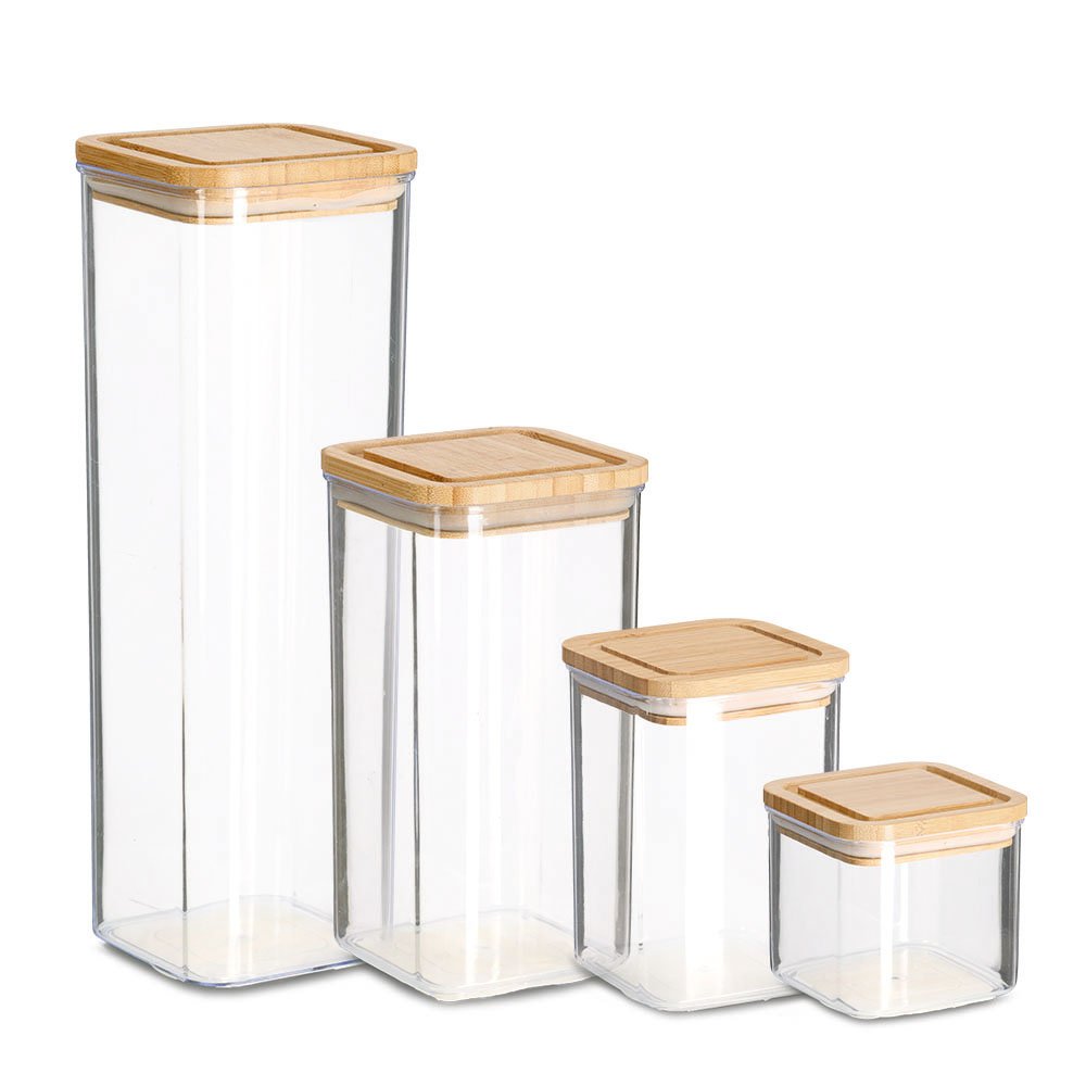 zeller-present-k-che-vorratsdose-800-ml-bambusdeckel-stapelbar image 3