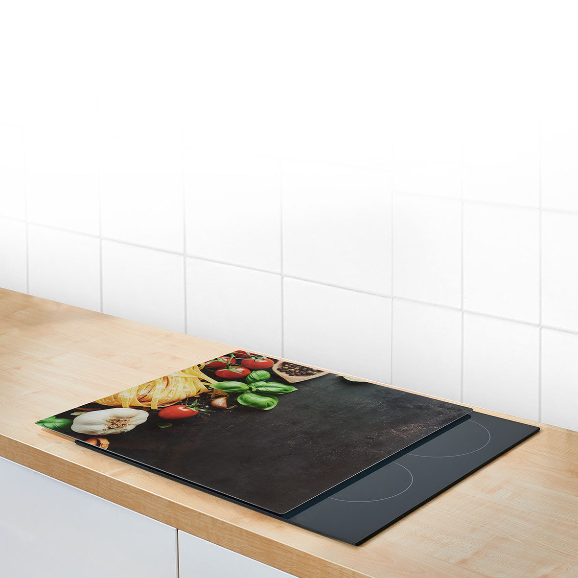 zeller-k-che-pasta-herdabdeckung-glas-spritzschutz image 2