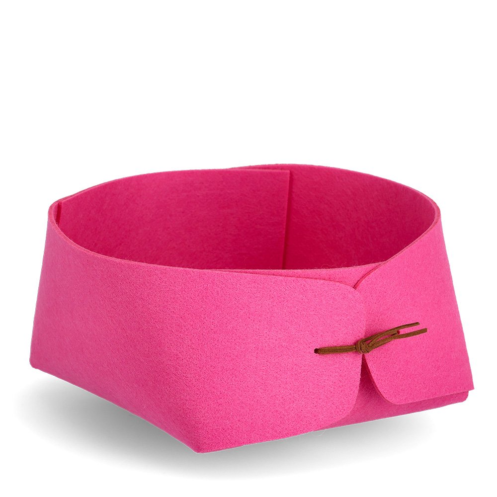 zeller-present-home-aufbewahrungskorb-filz-pink image 1