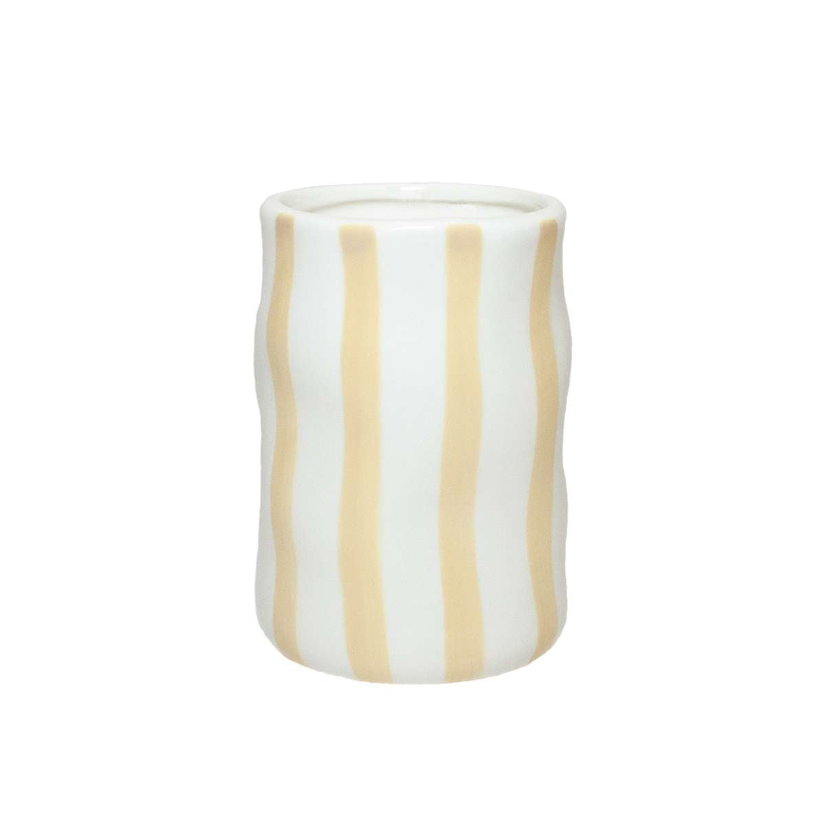 andrea-house-bari-zahnputzbecher-keramik-wei-beige image 2