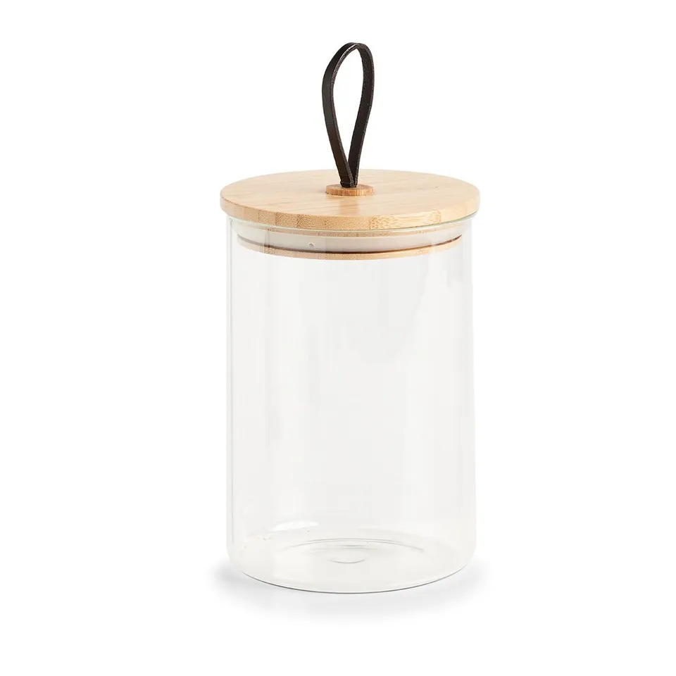 zeller-present-k-che-vorratsglas-bambusdeckel-1100-ml image 1