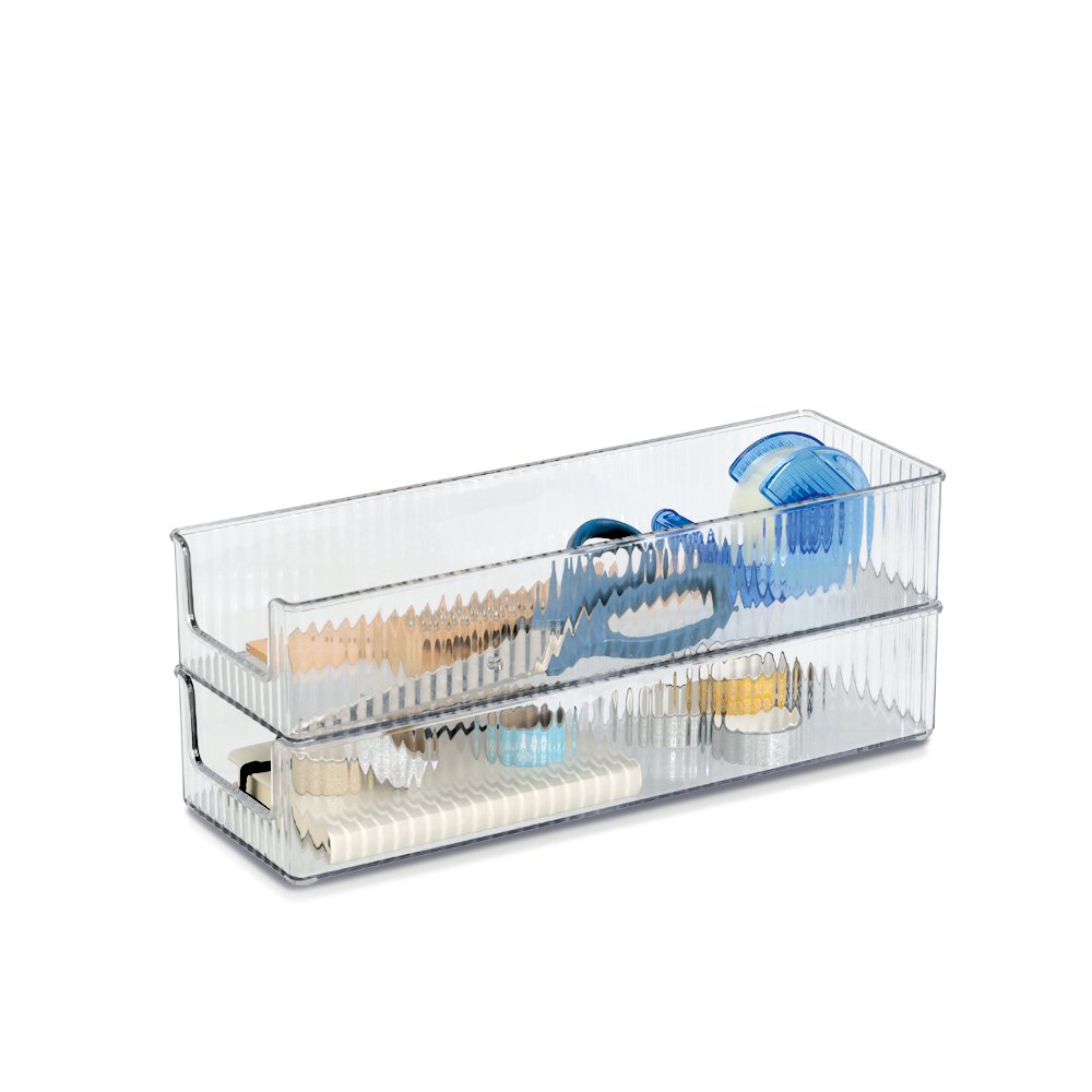 zeller-present-home-living-utensilien-organizer-set-3-tlg-transparent image 6