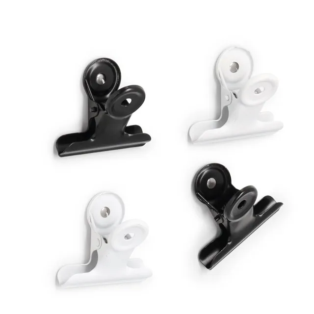 zeller-present-office-magnet-set-clips-4-tlg-schwarz image 1
