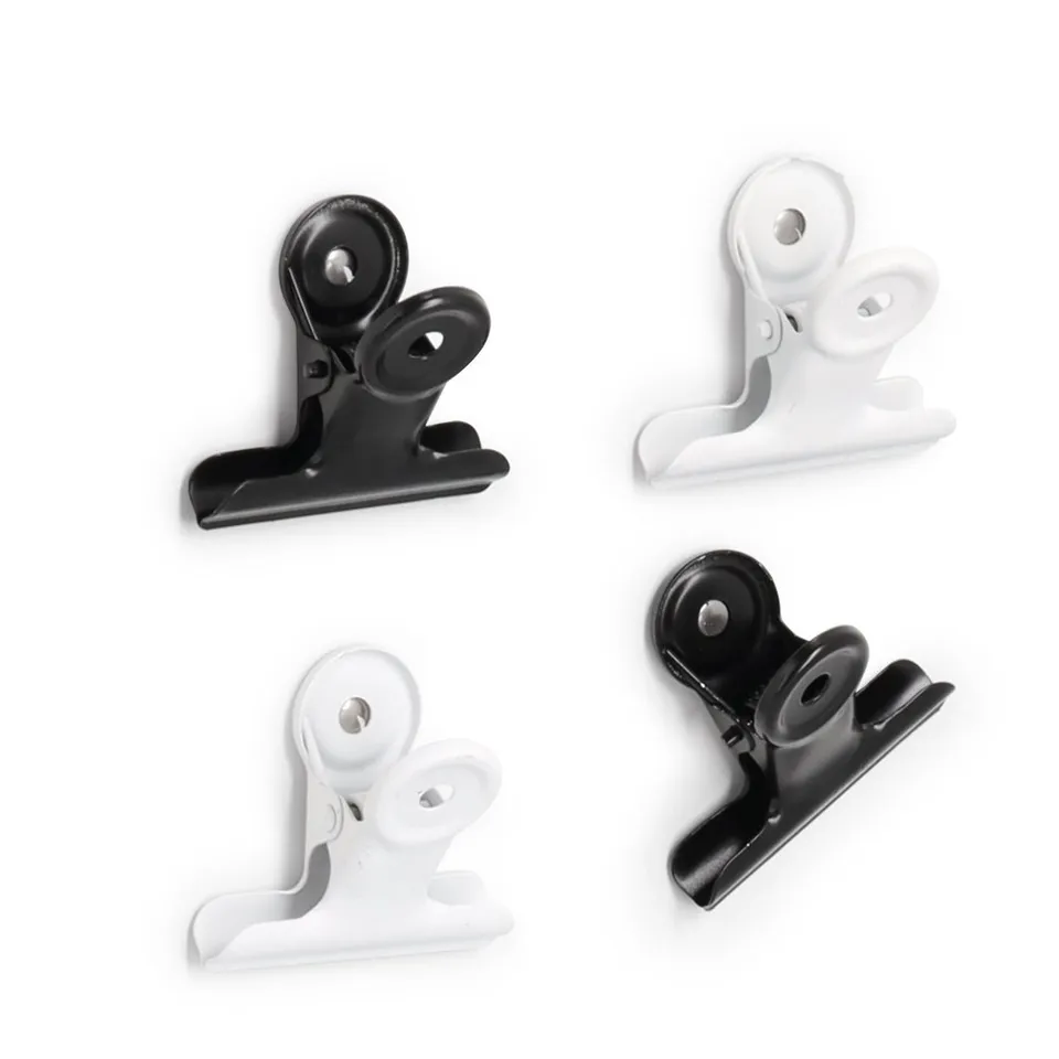 zeller-present-office-magnet-set-clips-4-tlg-schwarz image 1