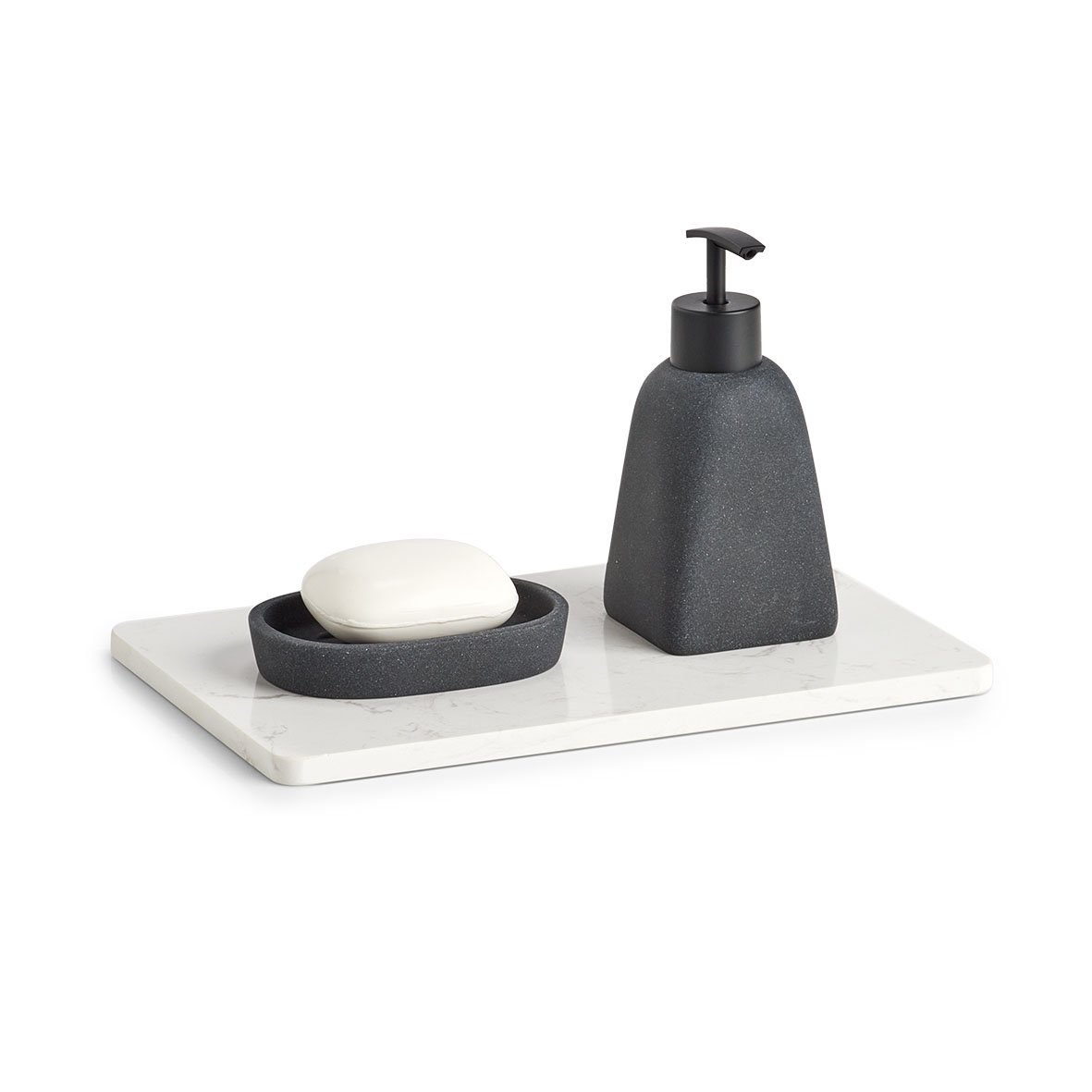 zeller-k-che-servierplatte-marmor-wei-rund image 5