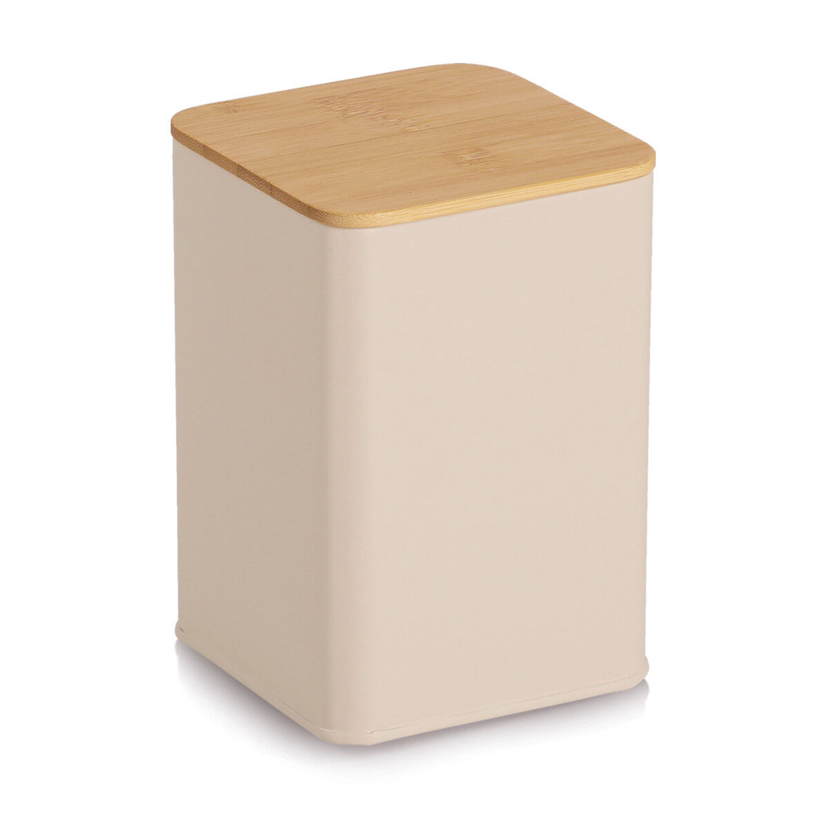 zeller-present-k-che-vorratsdose-bambusdeckel-1100-ml-beige image 1