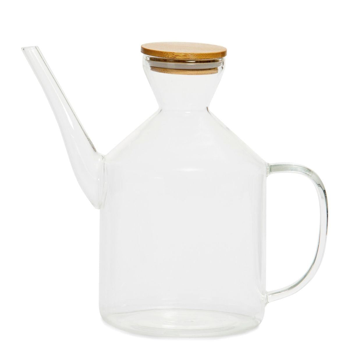 andrea-house-aceitera-lkaraffe-glas-bambus-1-liter-klassisch image 5