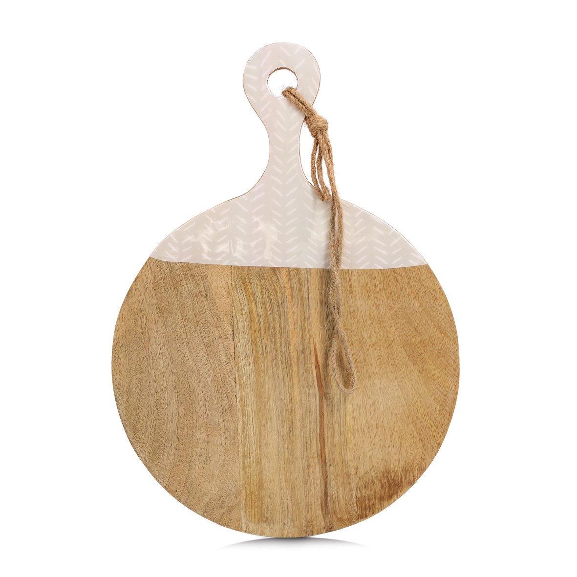 zeller-present-k-che-schneidebrett-mit-griff-mangoholz-beige-rund image 4