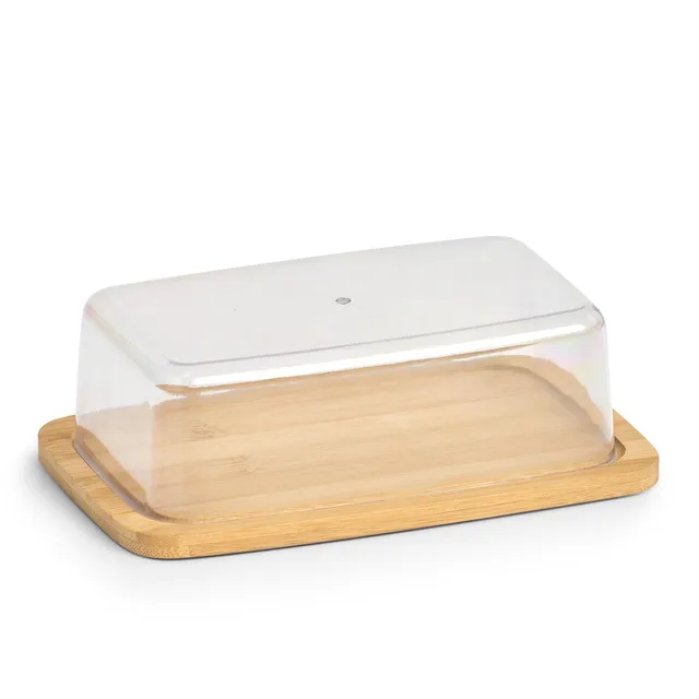 zeller-present-butterglocke-bambus-kunststoff image 1