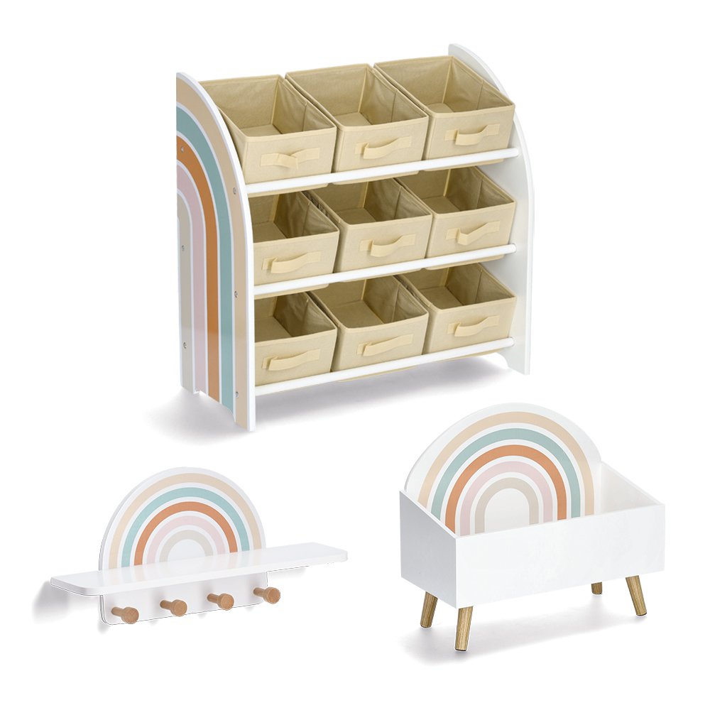 zeller-present-kids-rainbow-aufbewahrungstruhe-mdf-58-cm image 4