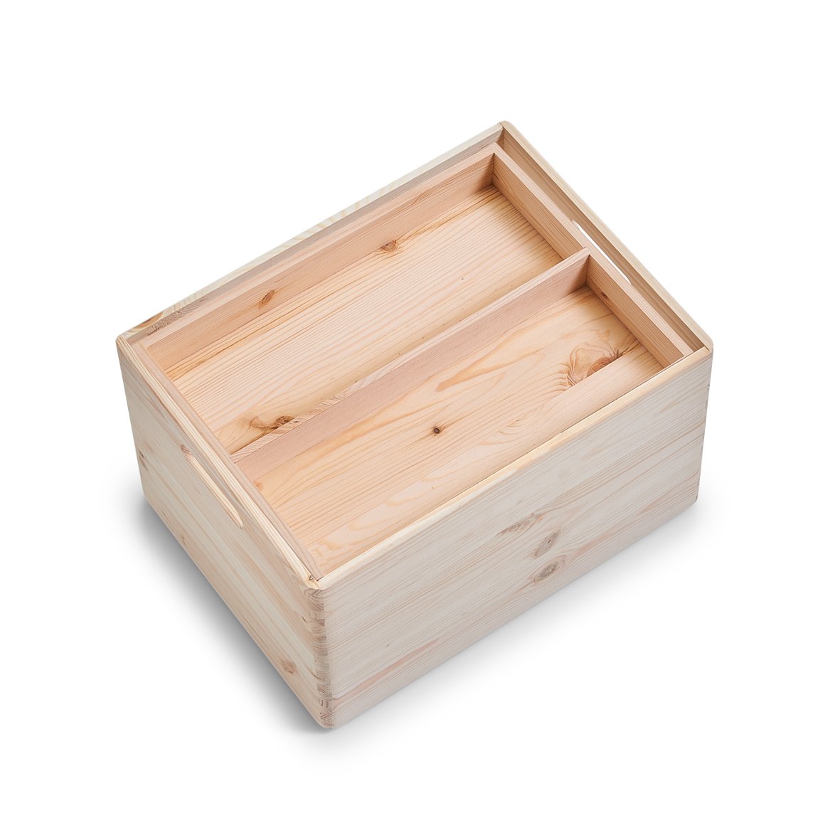 zeller-present-home-allzweckkiste-nadelholz-stapelbar image 3