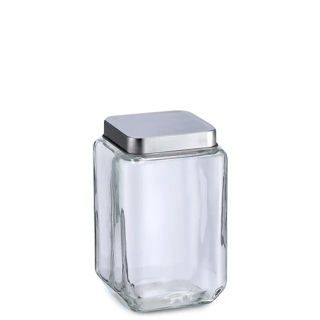 zeller-present-k-che-vorratsglas-edelstahldeckel-1500-ml image 1