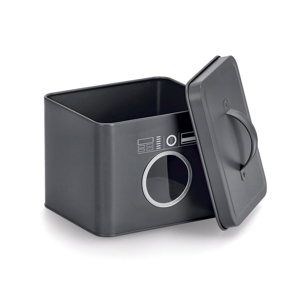 zeller-present-home-living-waschpulver-box-metall-anthrazit image 4