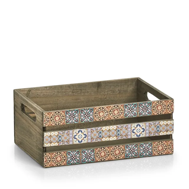 zeller-present-mosaik-deko-kiste-holz-orientalisch image 1