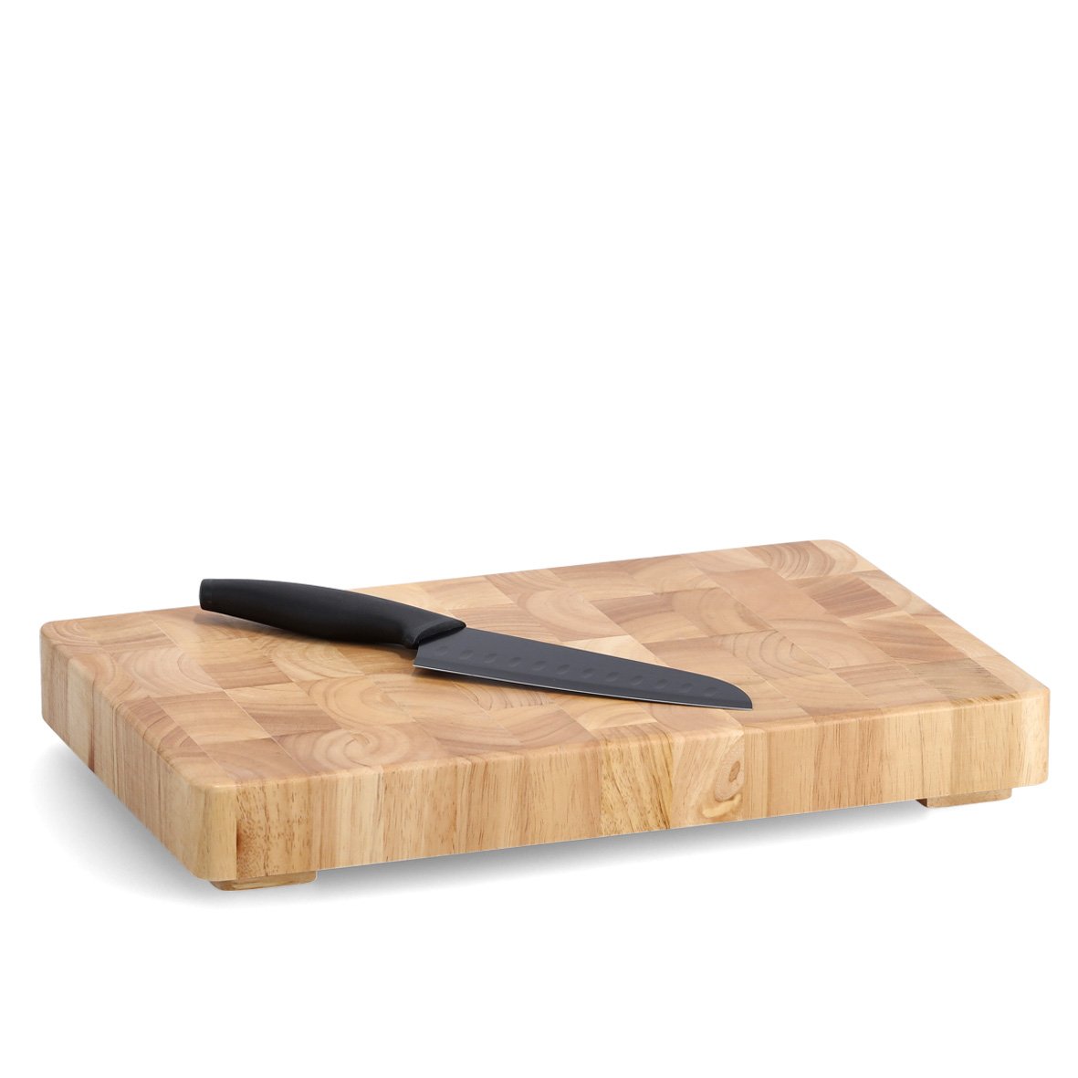 zeller-present-home-hackblock-gummibaum-holz-schneidebrett image 3