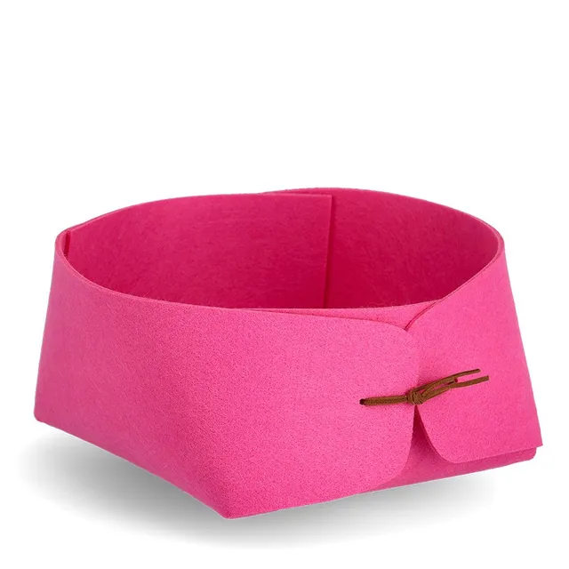 zeller-present-home-aufbewahrungskorb-filz-pink image 1