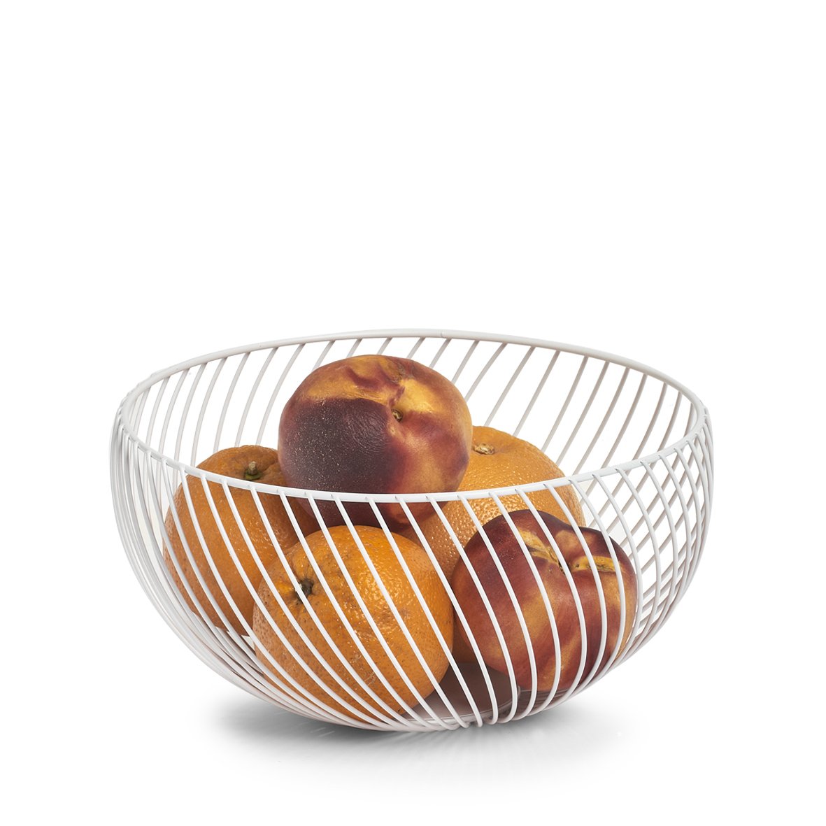 zeller-present-k-che-obstkorb-metall-wei-brotkorb-gitter image 2