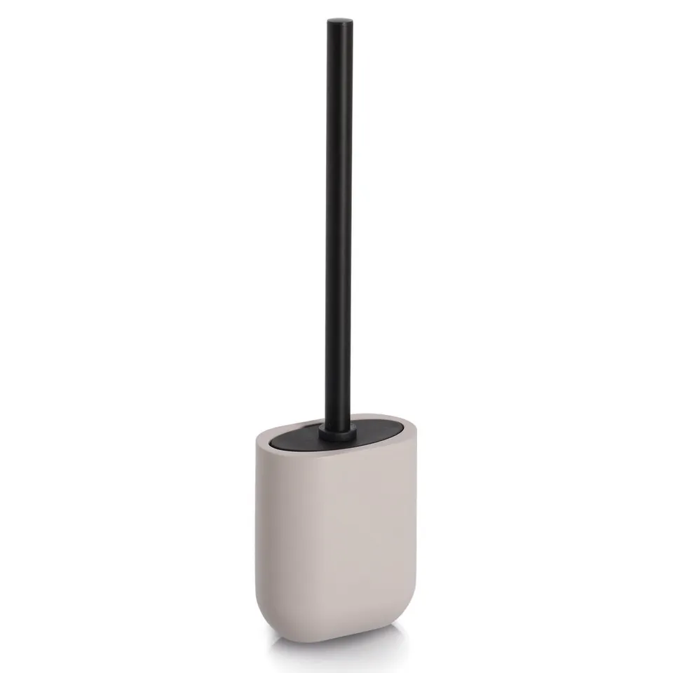 zeller-present-wc-b-rste-polyresin-edelstahl-greige image 1