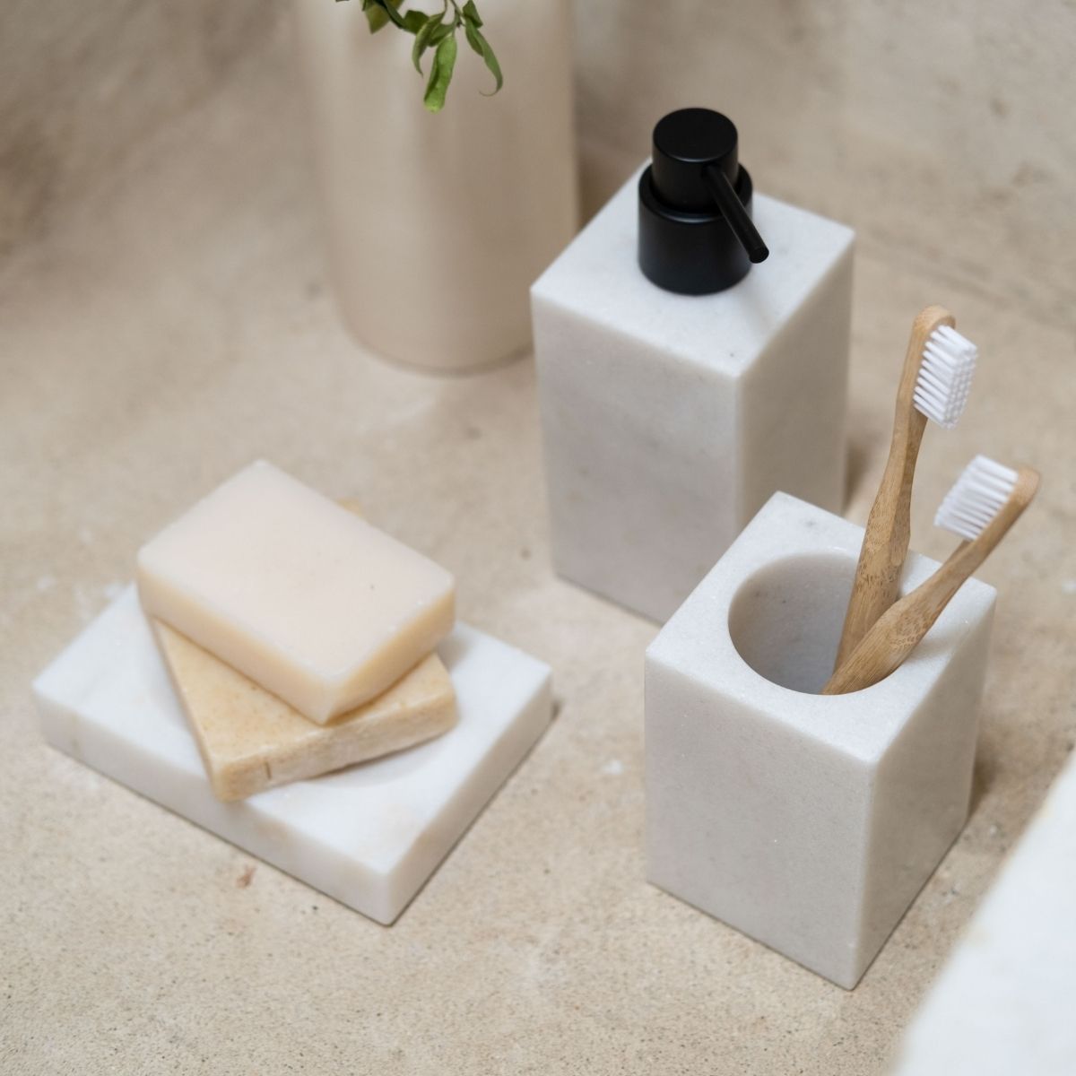 andrea-house-ba-o-zahnb-rstenhalter-marmor-wei image 2